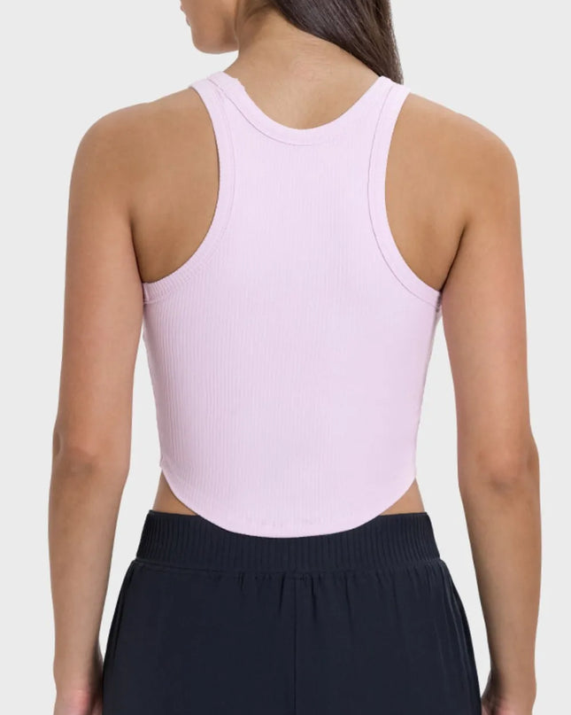 Round Neck Racerback Active Tank