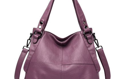 sheepskin soft leather bag