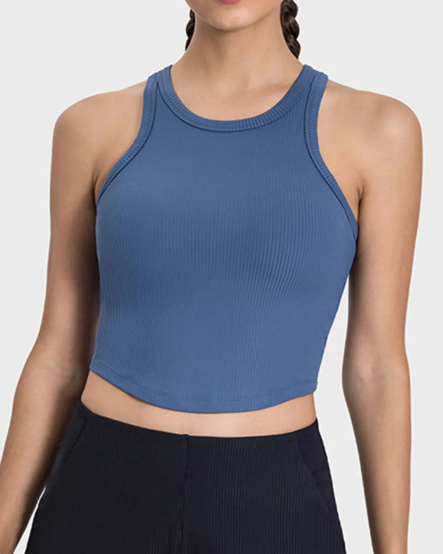 Round Neck Racerback Active Tank