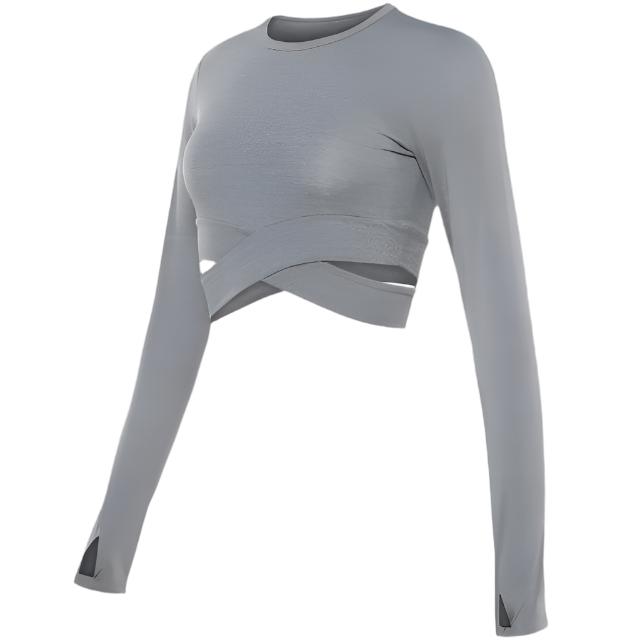 Sexy Exposed Navel Crop Top