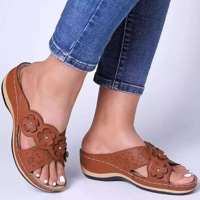 Wedge Versatile Fish Mouth Sandals