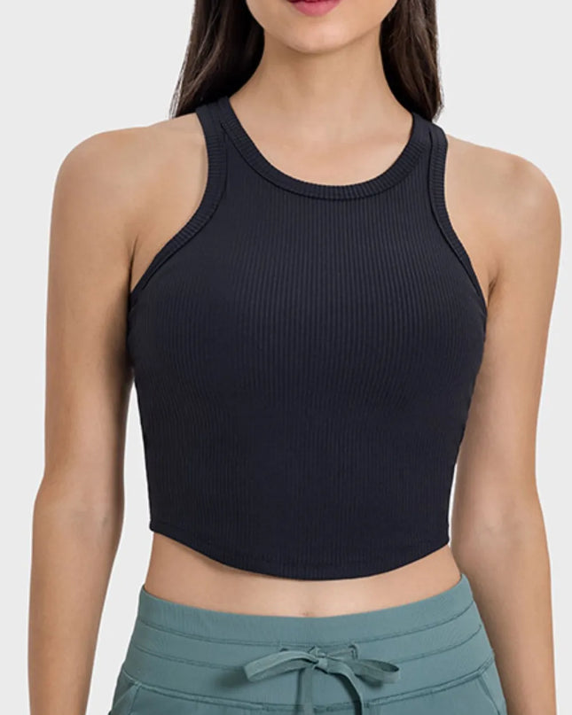 Round Neck Racerback Active Tank