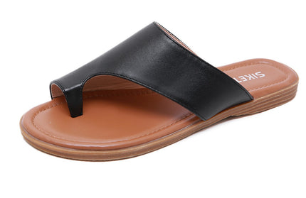 Summer European and American Sandals Beach Large Casual Flat Shoes