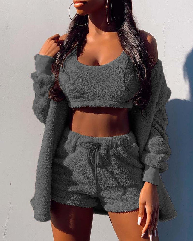 Casual Sweater 3 Pcs Set