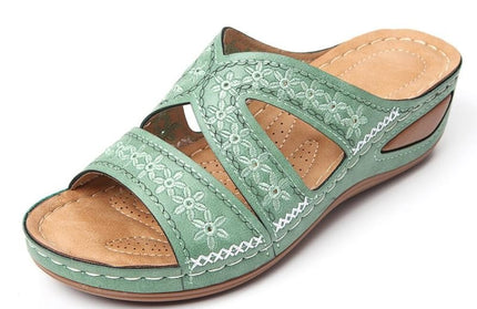 Women'S Sandals Open Toe Summer Women Flats Shoes Female Lightweight Woman Wedges Sandals Ladies Sandals Big Size