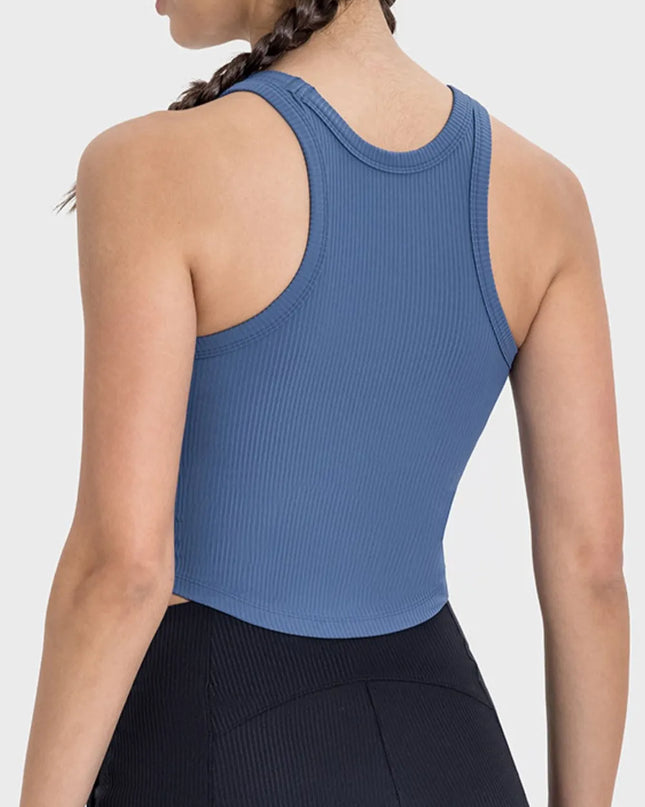Round Neck Racerback Active Tank