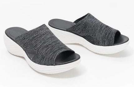 Plus Size Slippers Summer Outer Wear Flat Bottom New Casual Beach Ladies Sandals And Slippers