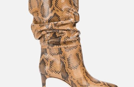 women boots black high heels pointed toe elastic ankle boots heels shoes autumn female sock boots