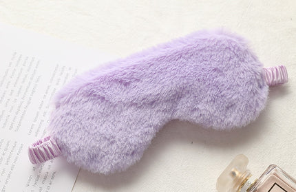 Sleeping Mask Sleeping Blindfold Soft Plush Eye Masks Cute Love Cloud Eye Cover Rabbit Plush Mask Eyepatch Nap Health Eye Cover