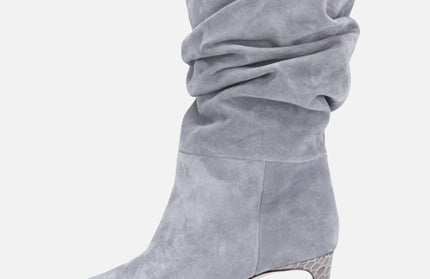 women boots black high heels pointed toe elastic ankle boots heels shoes autumn female sock boots