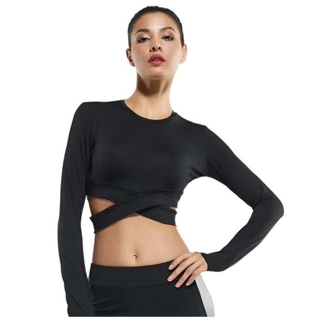 Sexy Exposed Navel Crop Top