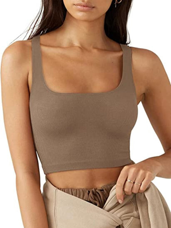Casual Thread Short Crop Top