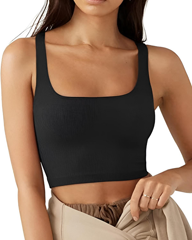 Casual Thread Short Crop Top
