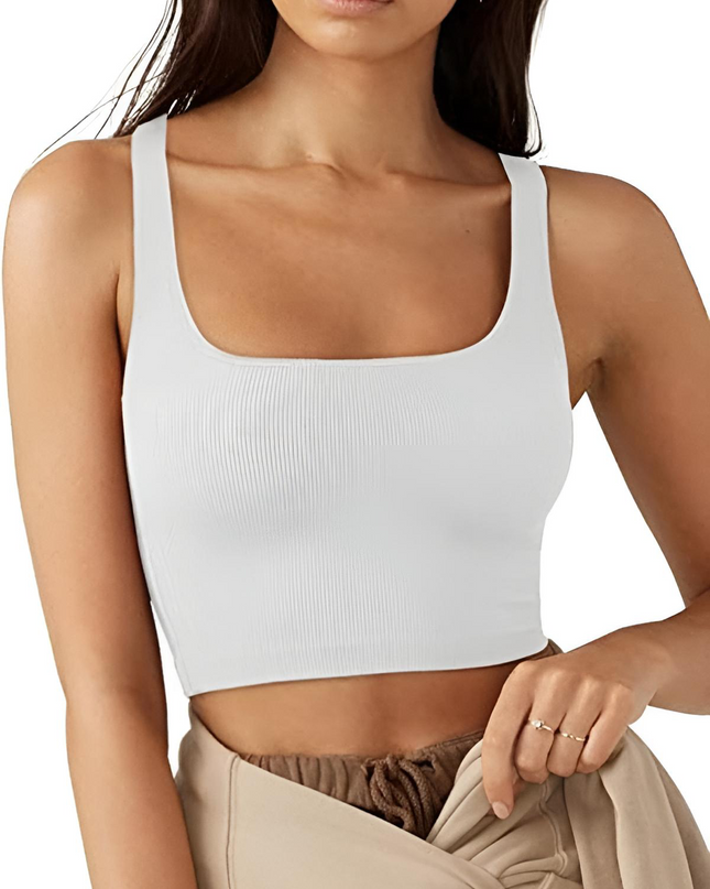 Casual Thread Short Crop Top
