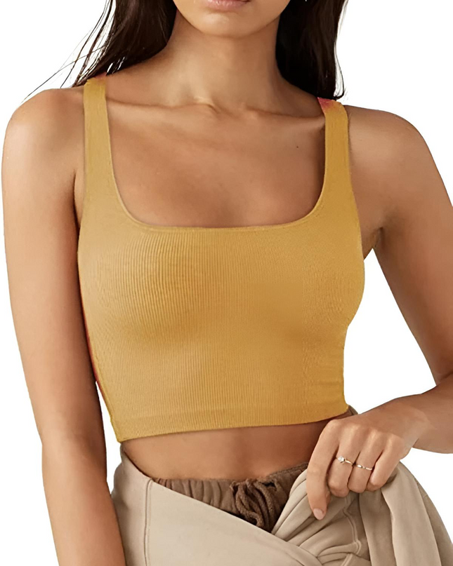 Casual Thread Short Crop Top