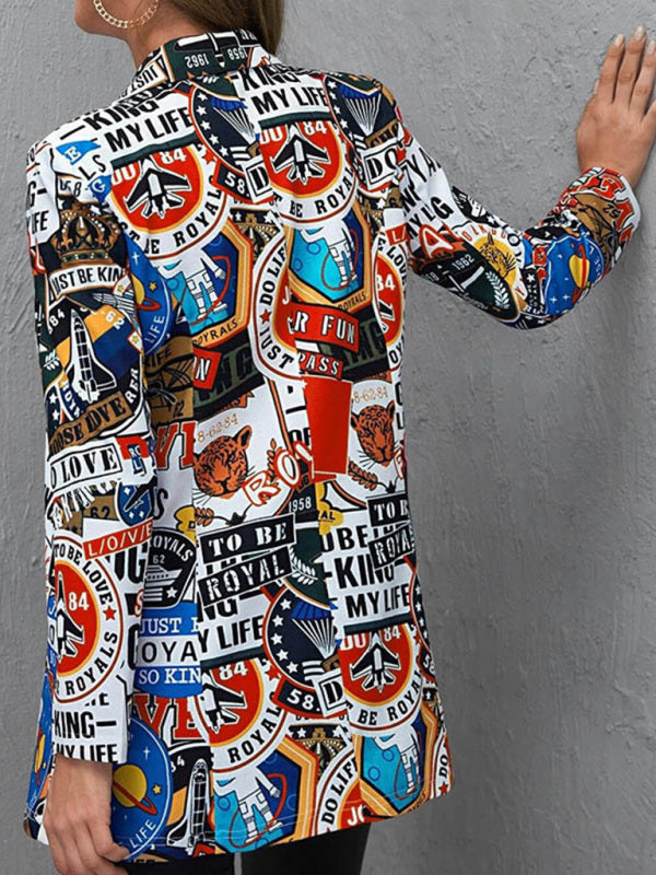Graffiti Suit Jacket