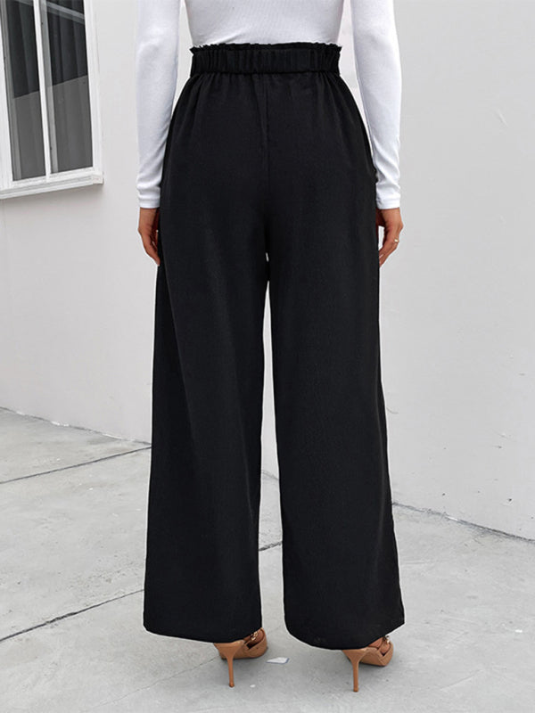 High-Waisted Wide Leg Pants
