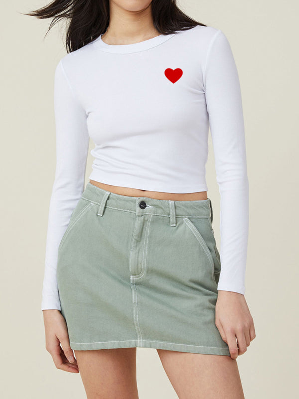 Basics Red Heart Balloon T-Shirt