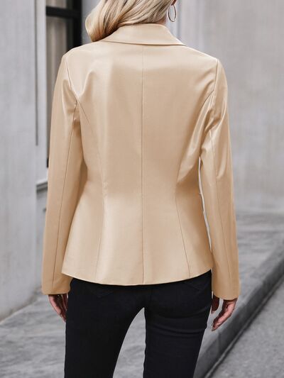 Button Up Blazer - Hey Love Boutique