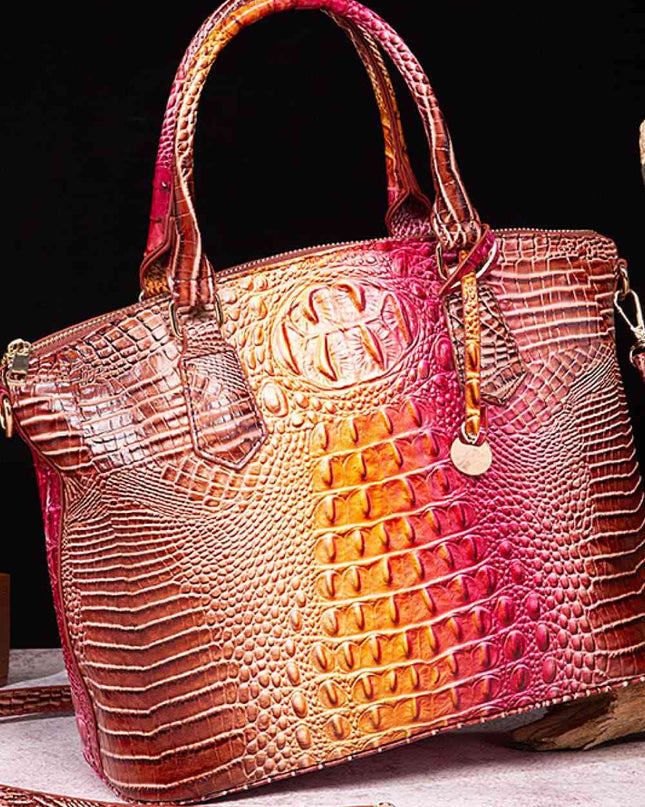 Gradient Leather Handbag - Hey Love Boutique