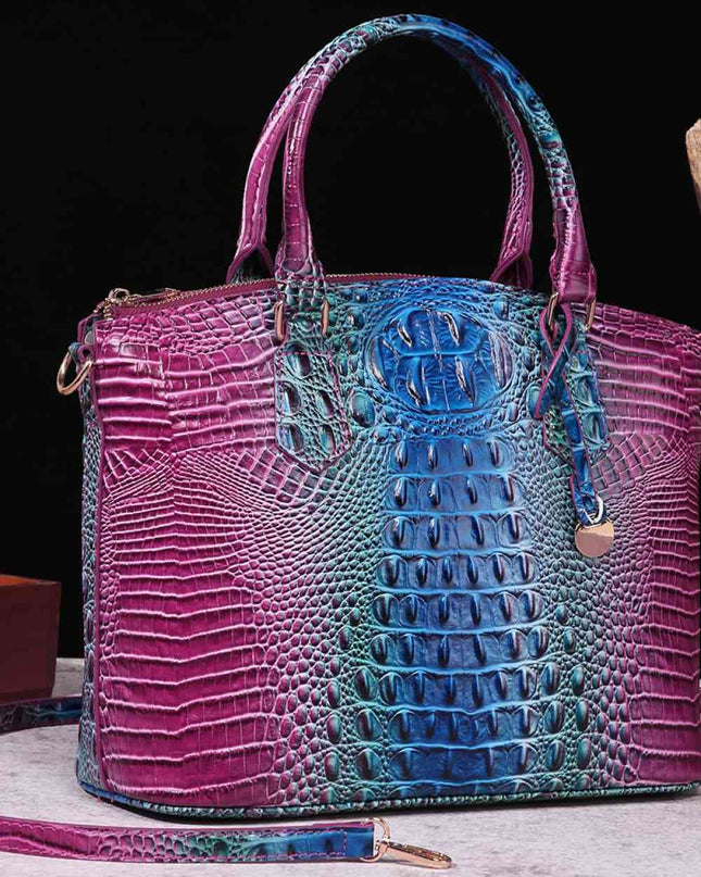 Gradient Leather Handbag - Hey Love Boutique