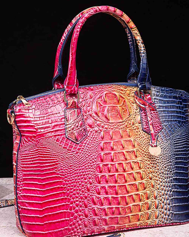 Gradient Leather Handbag - Hey Love Boutique