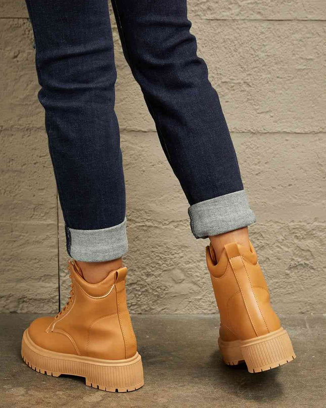 Platform Combat Boots - Hey Love Boutique