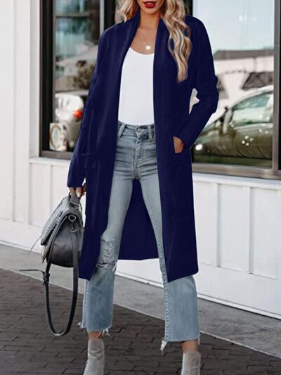 Open Front Coat - Hey Love Boutique