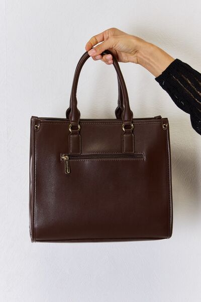 Pattern Leather Handbag - Hey Love Boutique