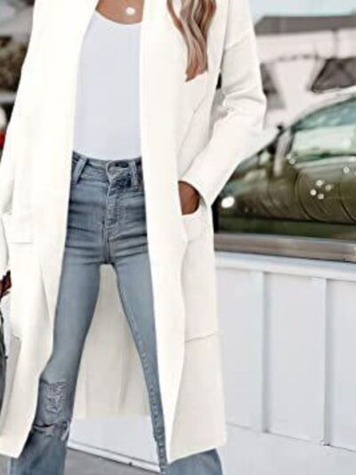 Open Front Coat - Hey Love Boutique