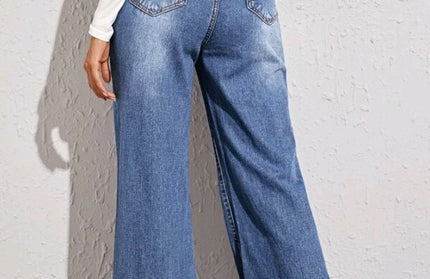 High Waist Loose Jeans