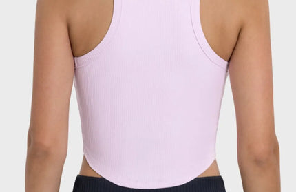 Round Neck Racerback Active Tank