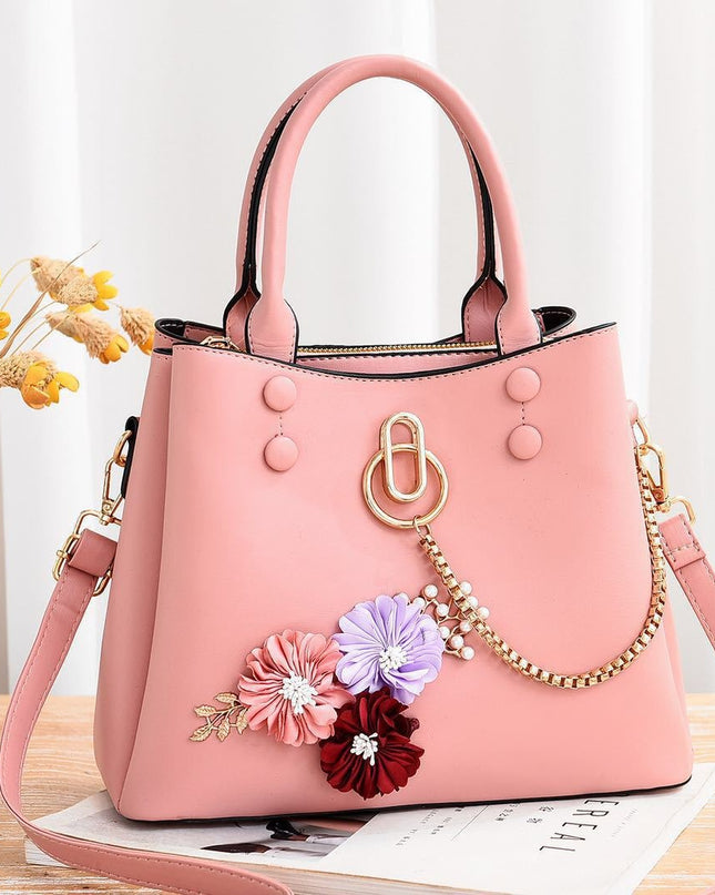Flower Chain Single Shoulder Crossbody Bag