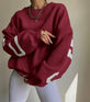 Wine red / S