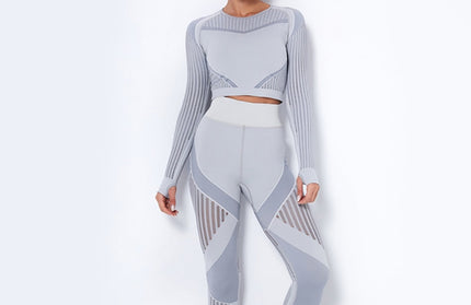 Seamless Push Up High Waist Pants Set