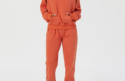 Hooded Loose Sport Sweater Set