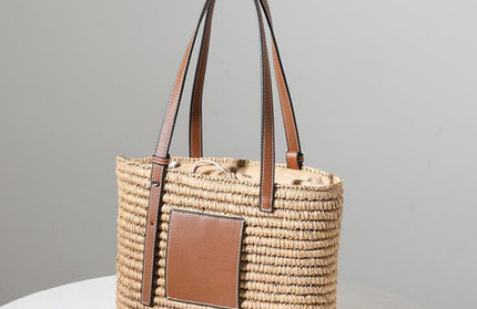 Bohemian Straw Shoulder Bag