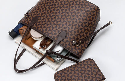 Windmill Pattern Handheld Shoulder Bag Set