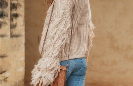 Pullover Loose Sweater - Hey Love Boutique