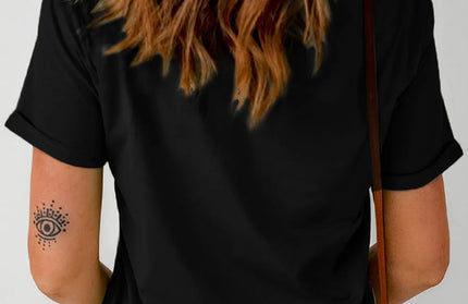 Letter Graphic Short Sleeve T-Shirt