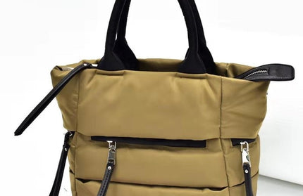 Feather Padded Crossbody Bag