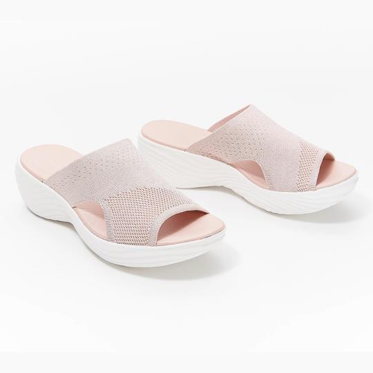 Plus Size Slippers Summer Outer Wear Flat Bottom New Casual Beach Ladies Sandals And Slippers