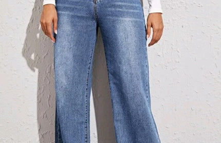 High Waist Loose Jeans
