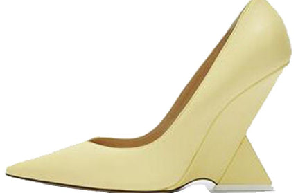 Ultra high heels, shallow mouth, pointed toe, patent leather wedge shoes, catwalk plus size shoes