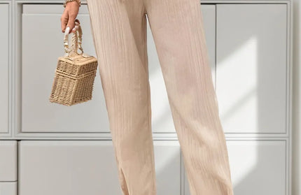 Tied High Waist Pants