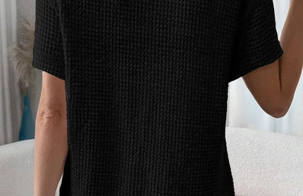 Knitted One Shoulder Sleeved Sweater