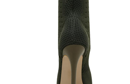Elastic Knit Sock Boots