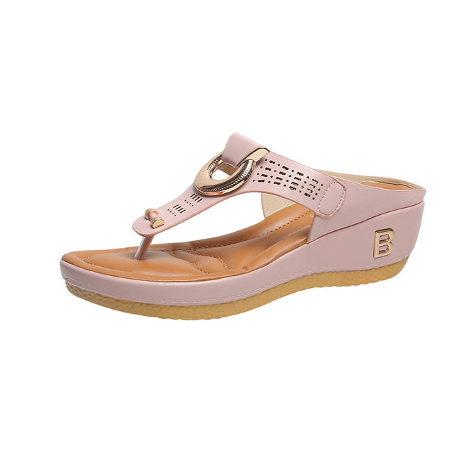 Beach Flip-Flops Wedge Sandals