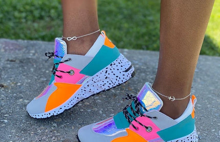 Stylish Lightweight Running Lace-up Sneakers