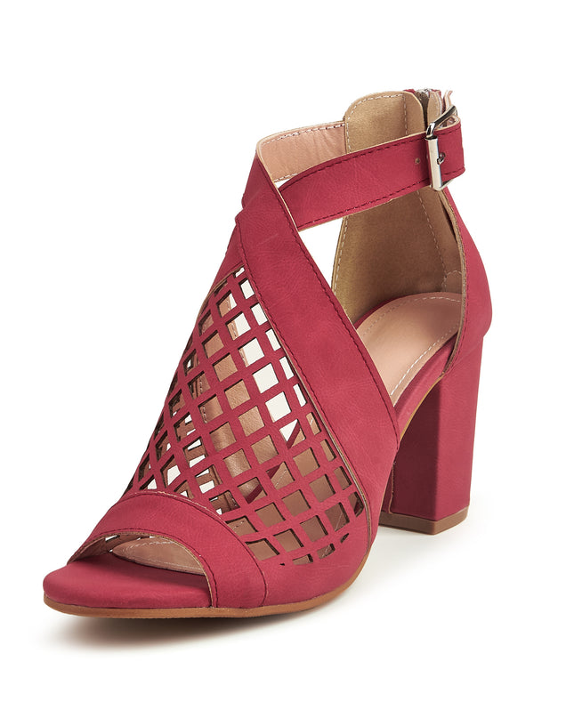 Fish Mouth Chunky Heels